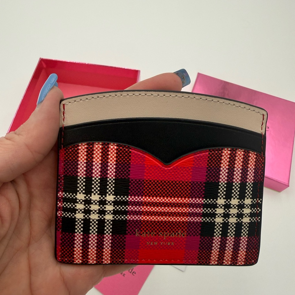 Kate Spade Blinx Owl Design Card Holder - Black and Pink BNIB - Picture 4 of 7